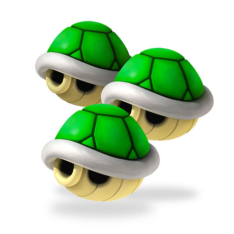 Green Turtle Shells